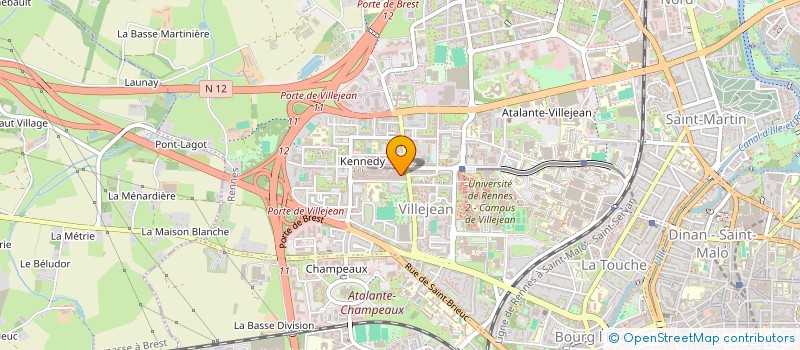 localisation de l'entreprise MONSIEUR MOHAMED JDOUDI  RENNES