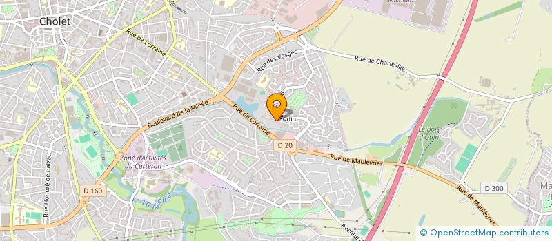 localisation de l'entreprise MONSIEUR MOHAMED JEBALIA à CHOLET