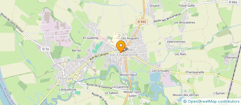 localisation de l'entreprise MONSIEUR MOHAMED JED SAFI à SAINT-DIDIER-SUR-CHALARONNE