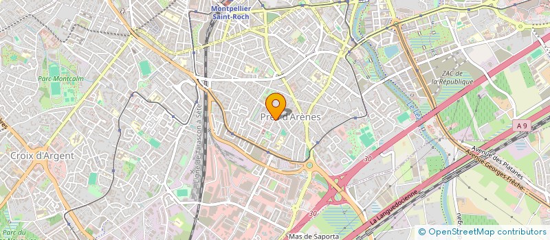 localisation de l'entreprise MONSIEUR MOHAMED JEGHDAGH à MONTPELLIER