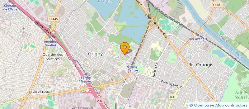 localisation de l'entreprise MONSIEUR MOHAMED JELASSI à GRIGNY
