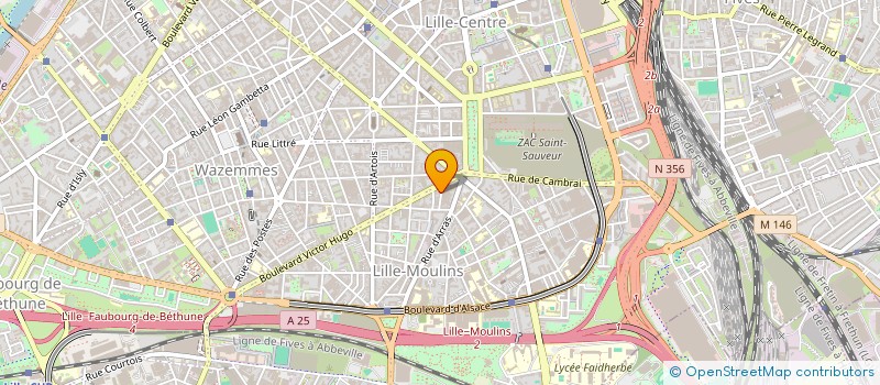 localisation de l'entreprise MONSIEUR MOHAMED JELLOUL à LILLE