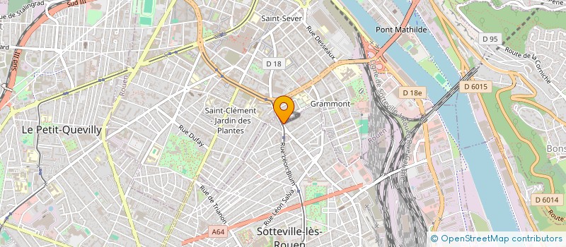 localisation de l'entreprise MONSIEUR MOHAMED JENDOUBI à ROUEN