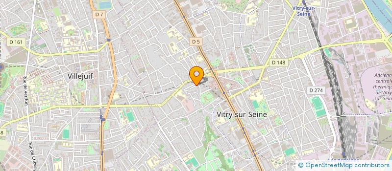 localisation de l'entreprise MONSIEUR MOHAMED JENDOUBI  VITRY-SUR-SEINE