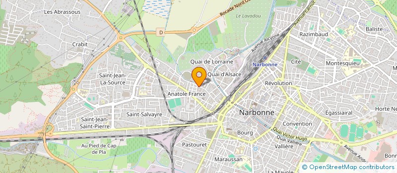localisation de l'entreprise MONSIEUR MOHAMED JENDOUBI à NARBONNE