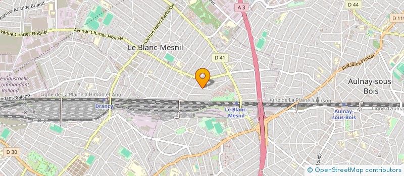 localisation de l'entreprise MONSIEUR MOHAMED JERBI à LE BLANC-MESNIL