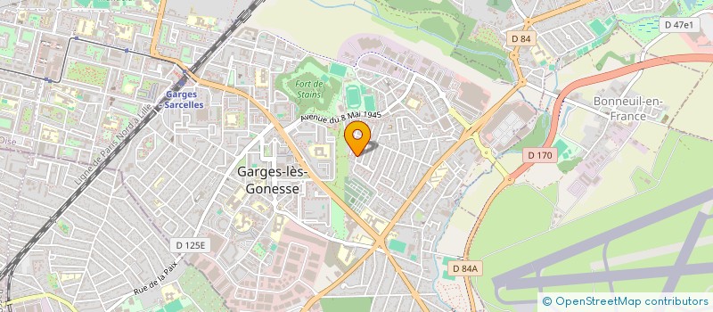 localisation de l'entreprise MONSIEUR MOHAMED JMIAI  GARGES-LES-GONESSE