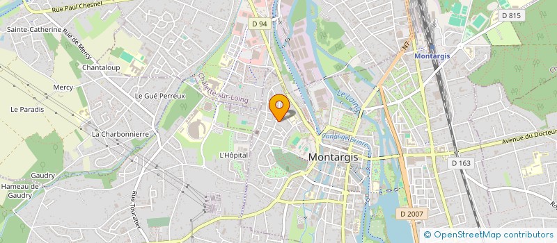 localisation de l'entreprise MONSIEUR MOHAMED JONDIA à MONTARGIS
