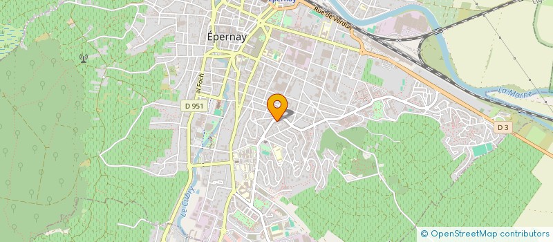 localisation de l'entreprise MONSIEUR MOHAMED JOUARDI  EPERNAY