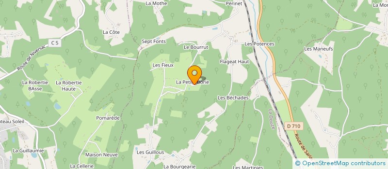 localisation de l'entreprise MONSIEUR MOHAMED JOUBLIA à LA DOUZE