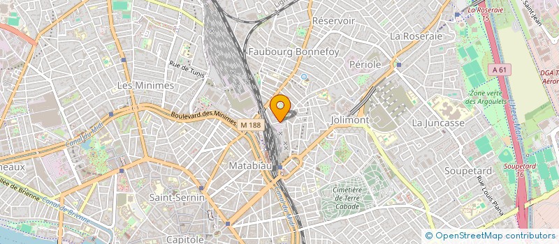 localisation de l'entreprise MONSIEUR MOHAMED JOUHRI à TOULOUSE