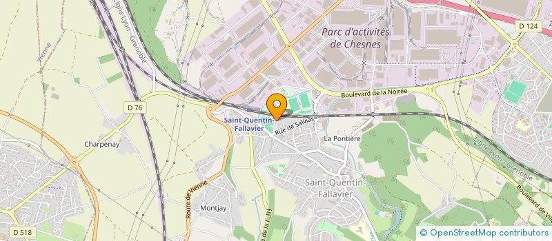 localisation de l'entreprise MONSIEUR MOHAMED JOUIMAAT  SAINT-QUENTIN-FALLAVIER