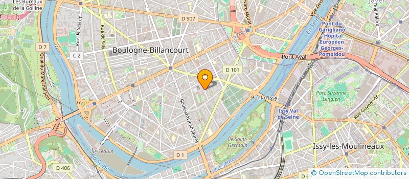 localisation de l'entreprise MONSIEUR MOHAMED JOUINI à BOULOGNE BILLANCOURT