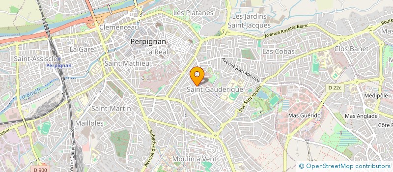 localisation de l'entreprise MONSIEUR MOHAMED JOULANE JOULAL  PERPIGNAN