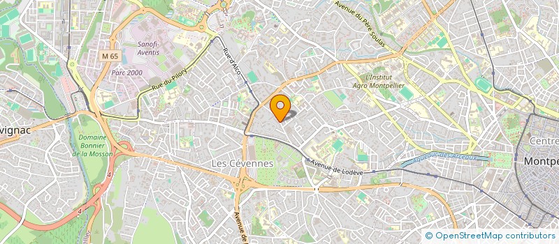localisation de l'entreprise MONSIEUR MOHAMED JRHI à MONTPELLIER
