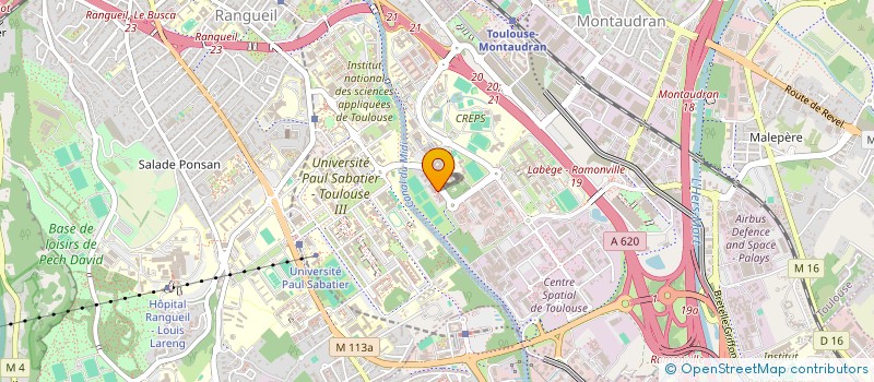 localisation de l'entreprise MONSIEUR MOHAMED KAABAR  TOULOUSE
