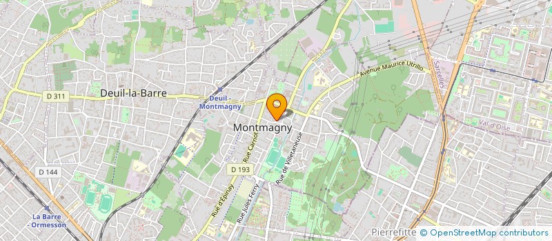 localisation de l'entreprise MONSIEUR MOHAMED KAABIA  MONTMAGNY