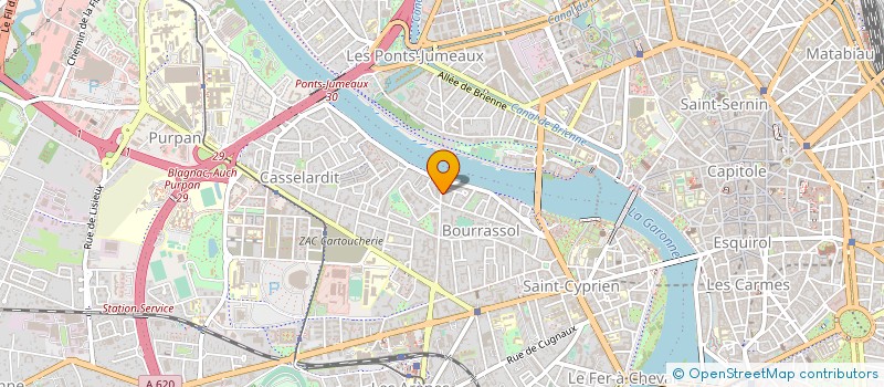 localisation de l'entreprise MONSIEUR MOHAMED KAANICHE à TOULOUSE