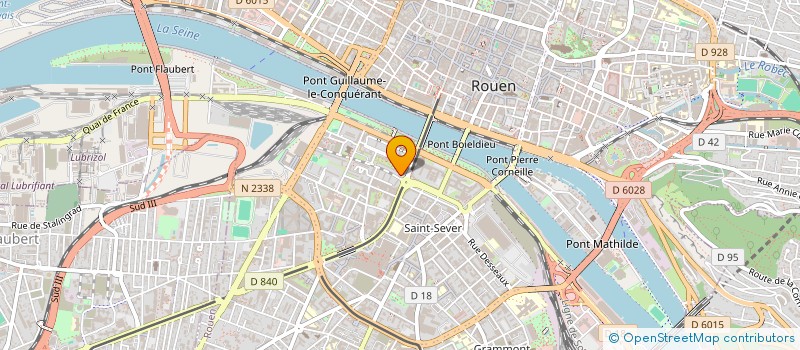 localisation de l'entreprise MONSIEUR MOHAMED KABA à ROUEN