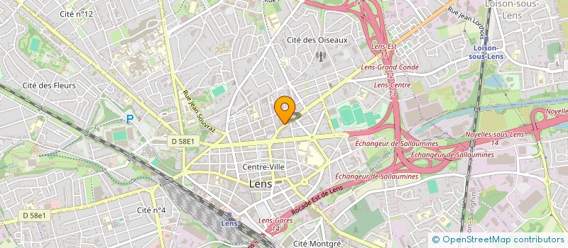 localisation de l'entreprise MONSIEUR MOHAMED KABA  LENS