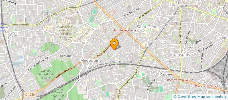 localisation de l'entreprise MONSIEUR MOHAMED KABLI  TALENCE