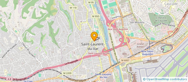 localisation de l'entreprise MONSIEUR MOHAMED KACEM à SAINT-LAURENT-DU-VAR
