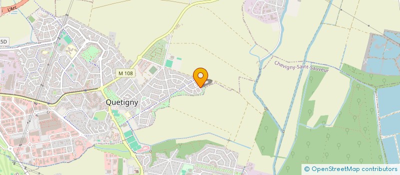 localisation de l'entreprise MONSIEUR MOHAMED KADA  QUETIGNY