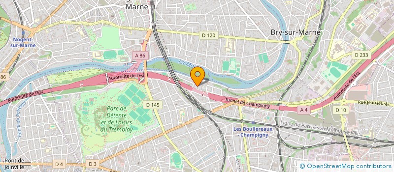 localisation de l'entreprise MONSIEUR MOHAMED KADA à CHAMPIGNY-SUR-MARNE