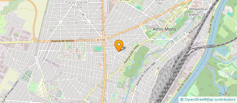 localisation de l'entreprise MONSIEUR MOHAMED KADDOUR  ATHIS-MONS