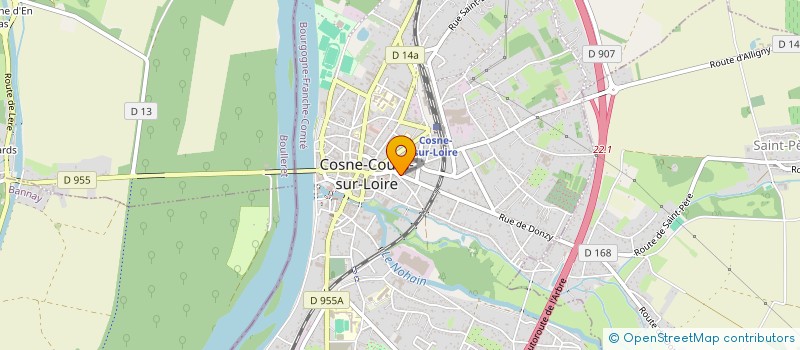 localisation de l'entreprise MONSIEUR MOHAMED KADI à COSNE-COURS-SUR-LOIRE