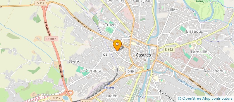 localisation de l'entreprise MONSIEUR MOHAMED KADRI  CASTRES