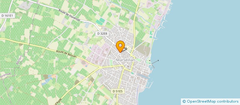 localisation de l'entreprise MONSIEUR MOHAMED KADRI à MARSEILLAN