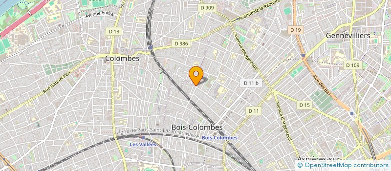 localisation de l'entreprise MONSIEUR MOHAMED KADRI à COLOMBES