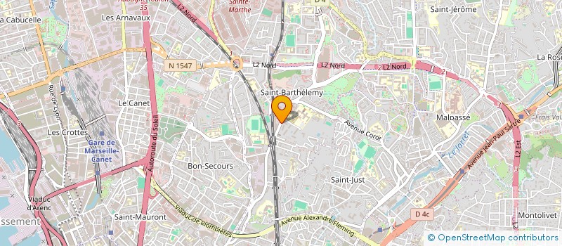 localisation de l'entreprise MONSIEUR MOHAMED KADRI à MARSEILLE