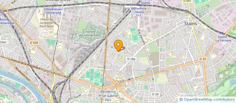 localisation de l'entreprise MONSIEUR MOHAMED KAID à PIERREFITTE-SUR-SEINE