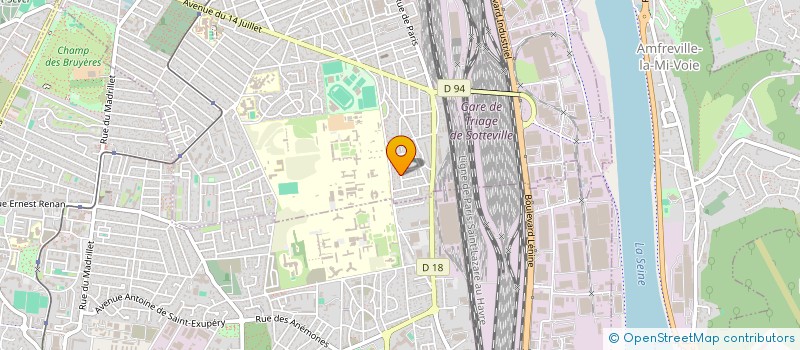 localisation de l'entreprise MONSIEUR MOHAMED KAJOUJ  SOTTEVILLE-LES-ROUEN