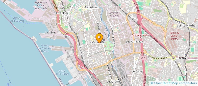 localisation de l'entreprise MONSIEUR MOHAMED KALIDOU GADIJGO à MARSEILLE