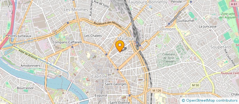 localisation de l'entreprise MONSIEUR MOHAMED KALLOUCHA  TOULOUSE