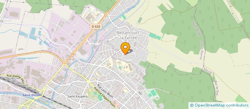 localisation de l'entreprise MONSIEUR MOHAMED KALOUAZ à SAINT-DIZIER