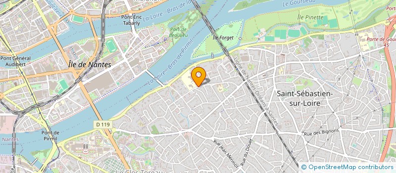 localisation de l'entreprise MONSIEUR MOHAMED KAMARA  SAINT-SEBASTIEN-SUR-LOIRE