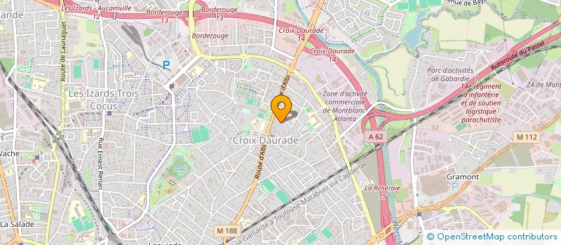 localisation de l'entreprise MONSIEUR MOHAMED KAMBOUA BOULLOUH  TOULOUSE