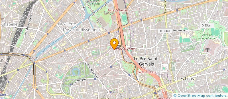 localisation de l'entreprise MONSIEUR MOHAMED KANE  PARIS