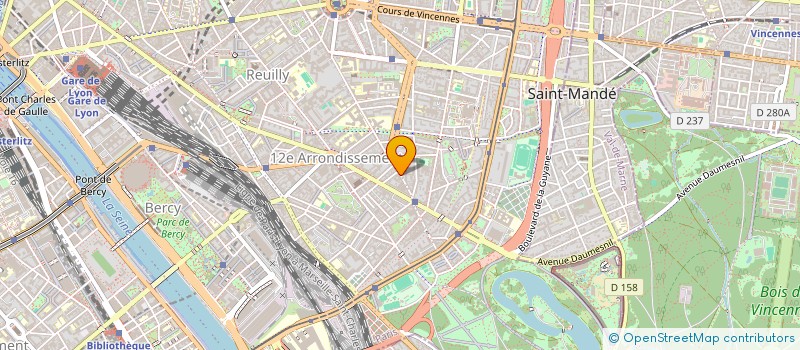 localisation de l'entreprise MONSIEUR MOHAMED KANOUTE  PARIS