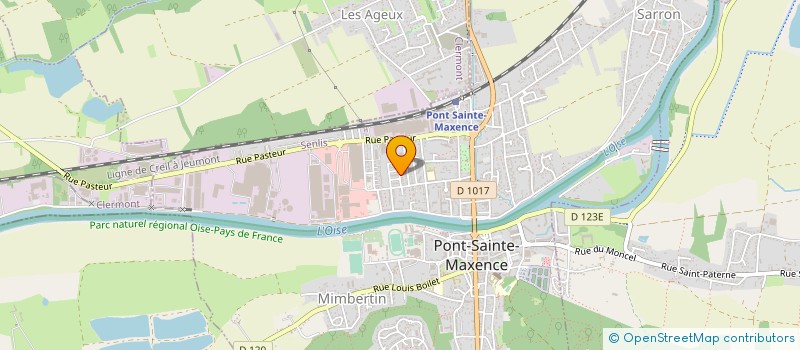localisation de l'entreprise MONSIEUR MOHAMED KANTE à PONT STE MAXENCE