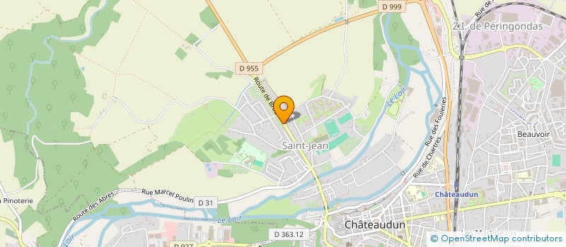 localisation de l'entreprise MONSIEUR MOHAMED KAOUECH à CHATEAUDUN