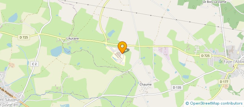 localisation de l'entreprise MONSIEUR MOHAMED KAOUK  FAYE-L'ABBESSE