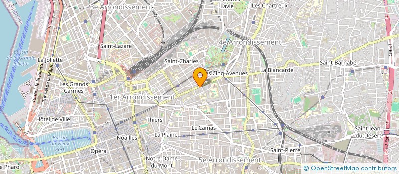 localisation de l'entreprise MONSIEUR MOHAMED KARIM à MARSEILLE