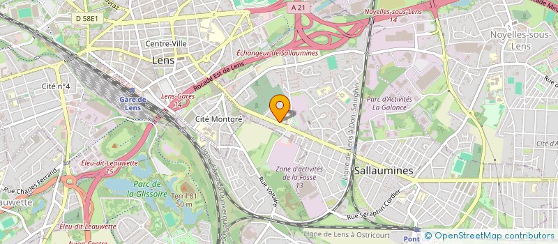 localisation de l'entreprise MONSIEUR MOHAMED-KARIM ABIRI  SALLAUMINES