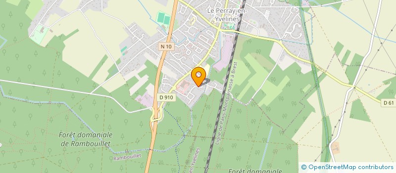 localisation de l'entreprise MONSIEUR MOHAMED KARIM EL BOUR  LE PERRAY-EN-YVELINES