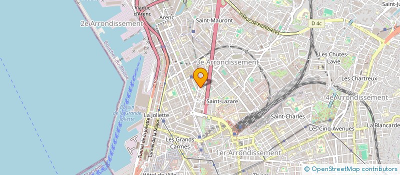 localisation de l'entreprise MONSIEUR MOHAMED KARIM LAHBIB  MARSEILLE